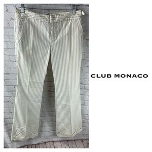 Club Monaco Pinstriped Slacks Pants